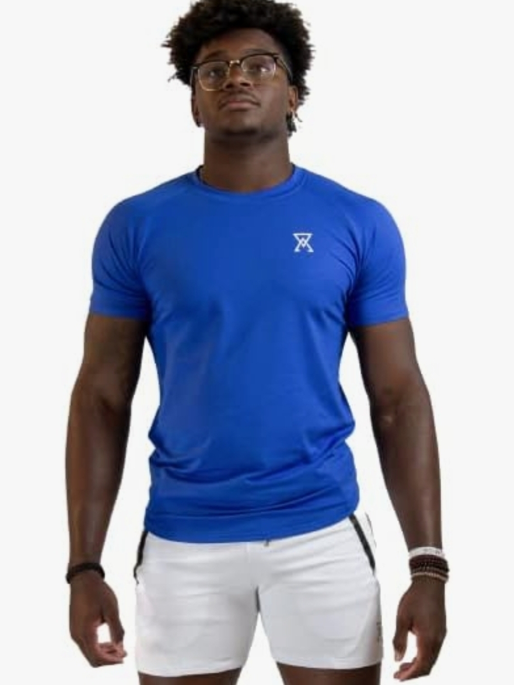 Nwt Dakkar Athletics Small Legend Tee Ocean Blue